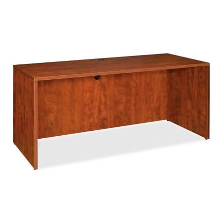 Sp Richards Lorell Credenza Shell - 72"W x 24"D x 29-1/2"H - Cherry - Essentials Series LLR69412